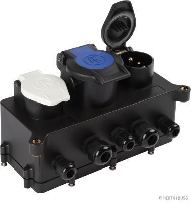 Adattatore, Presa corrente - 50291988 HERTH+BUSS ELPARTS
