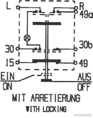 Switch - 70490171 HERTH+BUSS ELPARTS