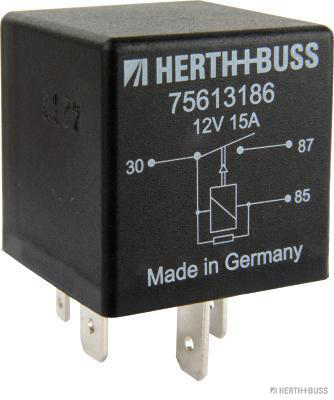 Relay, fuel pump - 75613186 HERTH+BUSS ELPARTS