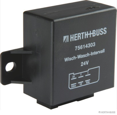 Relay, wipe-/wash interval - 75614303 HERTH+BUSS ELPARTS