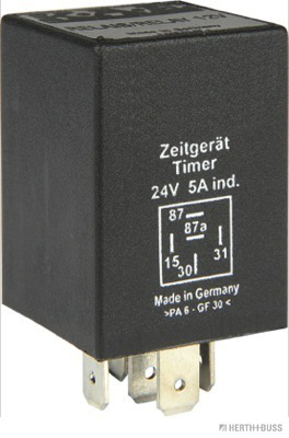 Relay, rear windscreen heating - 75898211 HERTH+BUSS ELPARTS
