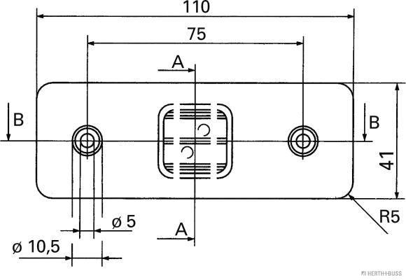 Side Marker Light - 82710233 HERTH+BUSS ELPARTS