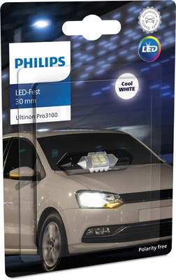 Bulb, licence plate light - 11860CU31B1 PHILIPS