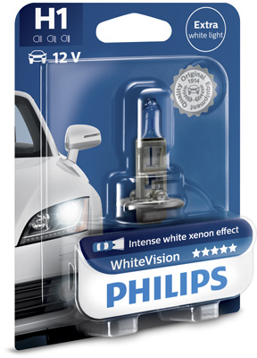 Лампа накаливания, фара дальнего света - 12258WHVB1 PHILIPS