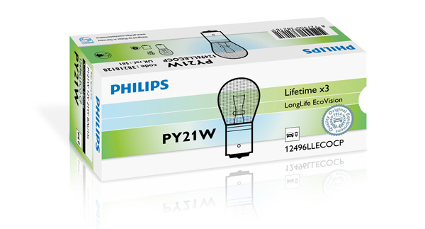 Bulb, indicator - 12496LLECOCP PHILIPS