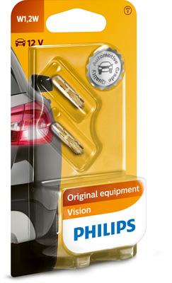 Glühlampe, Innenraumleuchte - 12516B2 PHILIPS