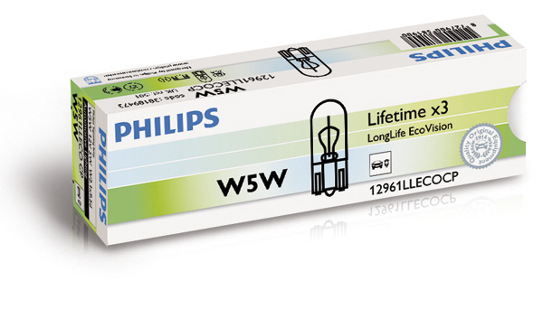 Bulb, indicator - 12961LLECOCP PHILIPS