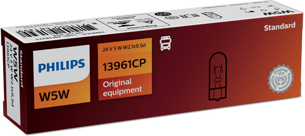 Bulb, indicator - 13961CP PHILIPS