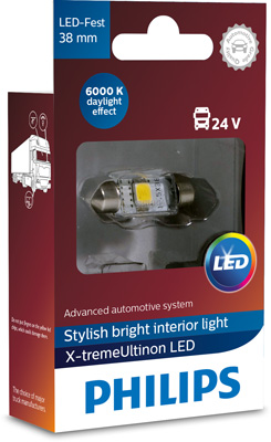 Bulb, interior light - 249446000KX1 PHILIPS