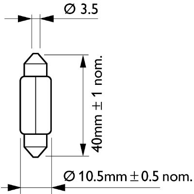 Лампа накаливания - 13866CP PHILIPS