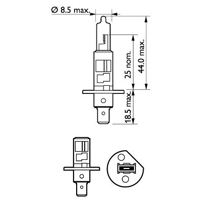 Bulb, spotlight - 12258XVPS2 PHILIPS