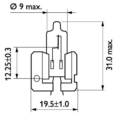 Bulb, spotlight - 12311C1 PHILIPS