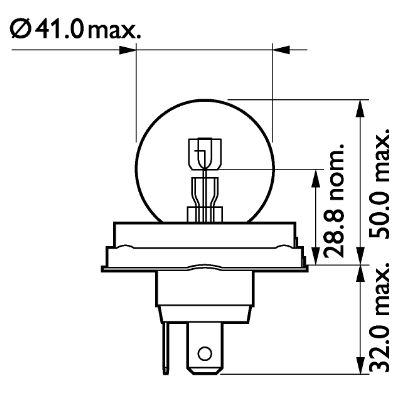Bulb, spotlight - 13620C1 PHILIPS