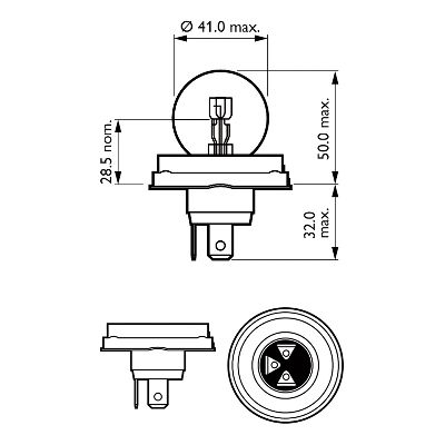 Bulb, spotlight - 12620B1 PHILIPS