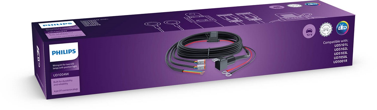Кабельный комплект, фара дальнего света - UD1004WX1 PHILIPS