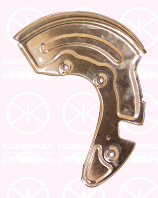 Splash Panel, brake disc - 0018378 KLOKKERHOLM