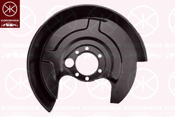 Splash Panel, brake disc - 0018878 KLOKKERHOLM