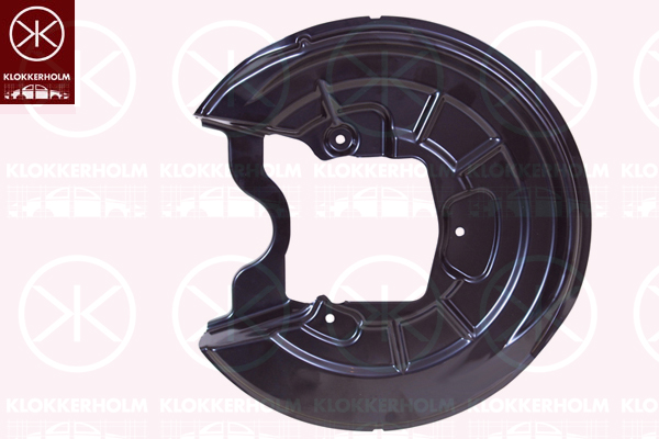 Splash Panel, brake disc - 0026875 KLOKKERHOLM