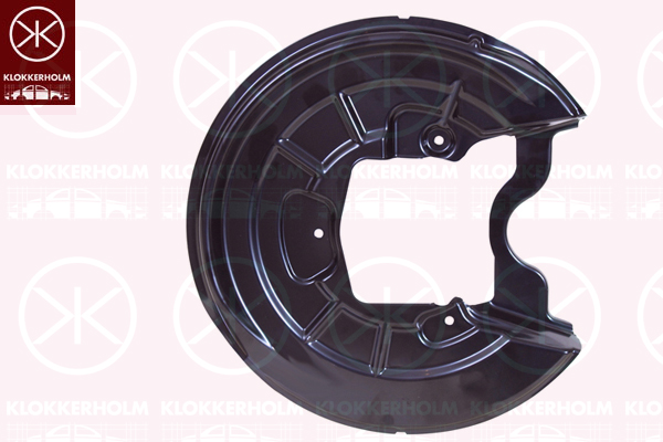 Splash Panel, brake disc - 0026876 KLOKKERHOLM