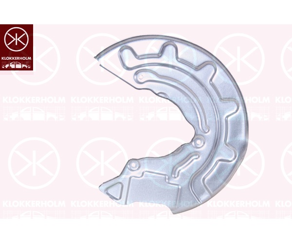 Splash Panel, brake disc - 0027373 KLOKKERHOLM