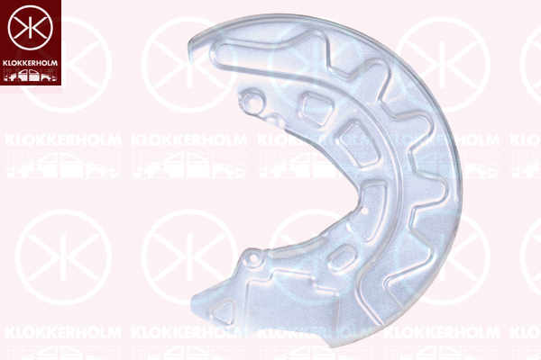 Splash Panel, brake disc - 0027375 KLOKKERHOLM