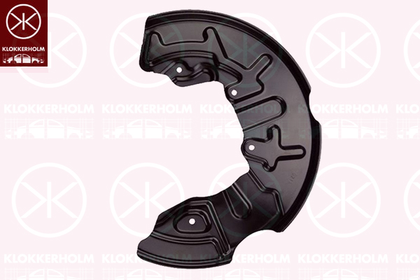 Splash Panel, brake disc - 0028375 KLOKKERHOLM