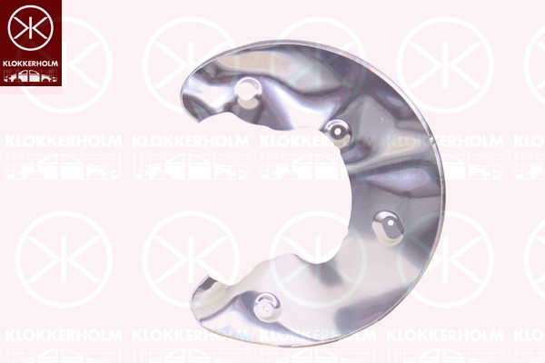 Splash Panel, brake disc - 0029378 KLOKKERHOLM
