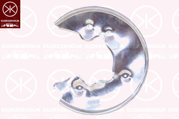 Splash Panel, brake disc - 0029877 KLOKKERHOLM