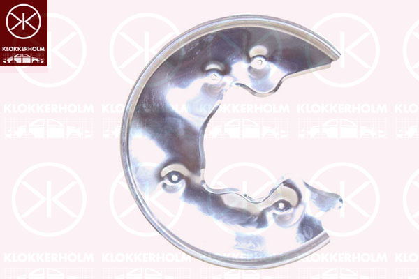 Splash Panel, brake disc - 0029878 KLOKKERHOLM
