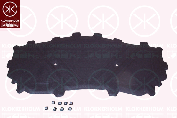Insonorizzazione vano motore - 00412850 KLOKKERHOLM