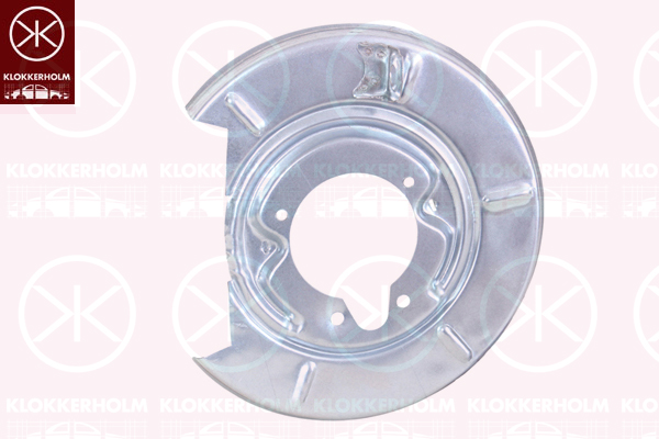 Splash Panel, brake disc - 0054878 KLOKKERHOLM