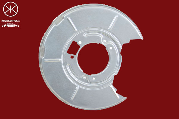 Splash Panel, brake disc - 0060877 KLOKKERHOLM