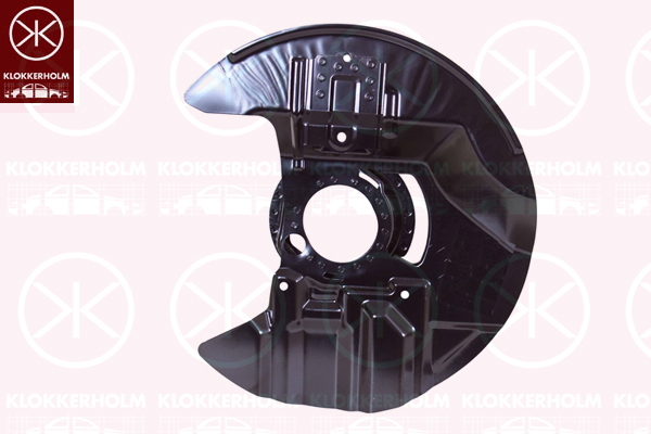 Splash Panel, brake disc - 0061373 KLOKKERHOLM