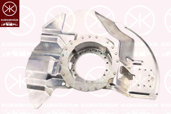 Splash Panel, brake disc - 0061378 KLOKKERHOLM