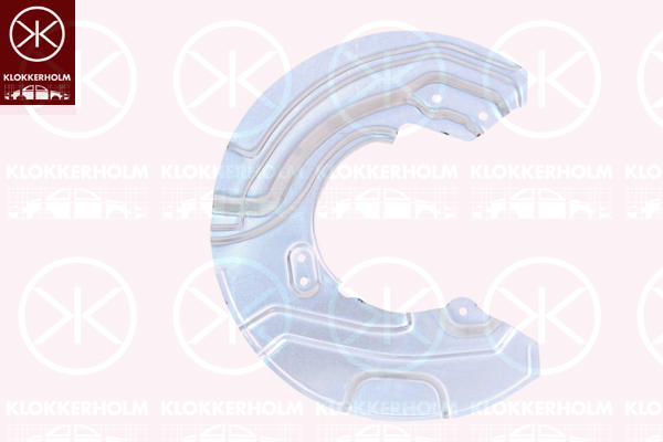 Splash Panel, brake disc - 0062374 KLOKKERHOLM