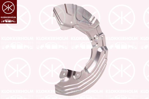 Splash Panel, brake disc - 0062376 KLOKKERHOLM