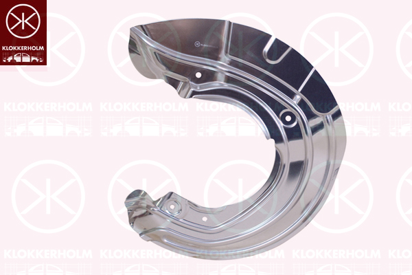 Splash Panel, brake disc - 0063377 KLOKKERHOLM
