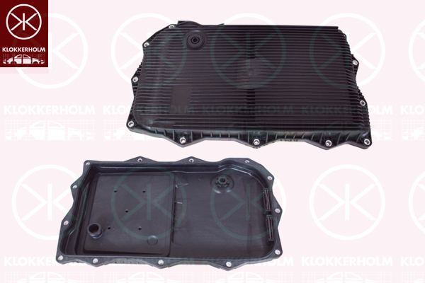 Oil sump, automatic transmission - 0066479 KLOKKERHOLM