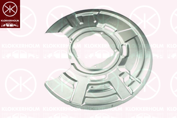 Splash Panel, brake disc - 0067877 KLOKKERHOLM