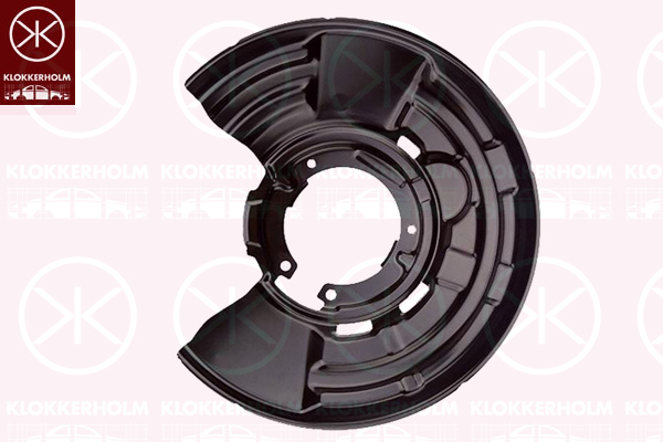 Splash Panel, brake disc - 0085875 KLOKKERHOLM