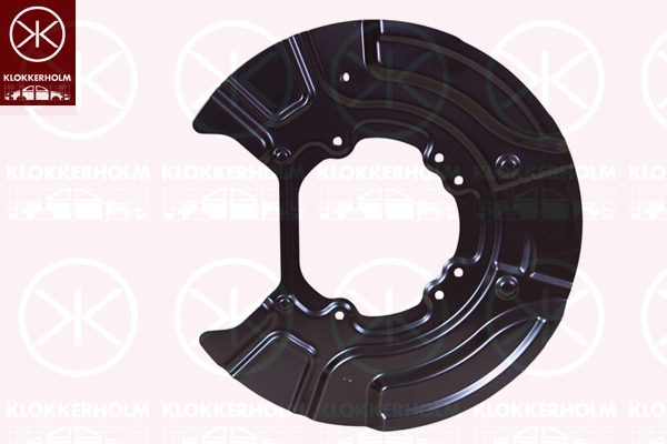 Splash Panel, brake disc - 0094870 KLOKKERHOLM