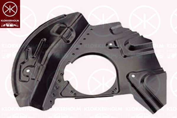 Splash Panel, brake disc - 0095377 KLOKKERHOLM
