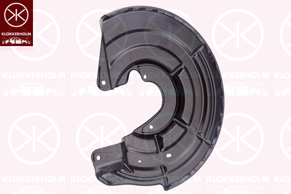 Splash Panel, brake disc - 0524877 KLOKKERHOLM