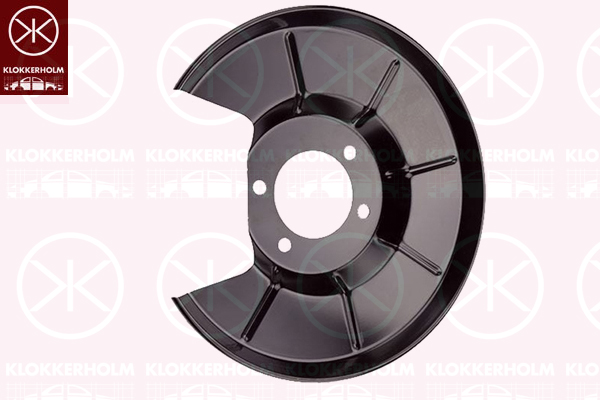 Splash Panel, brake disc - 2556878 KLOKKERHOLM