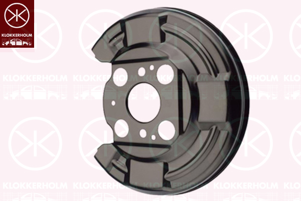 Splash Panel, brake disc - 2940870 KLOKKERHOLM