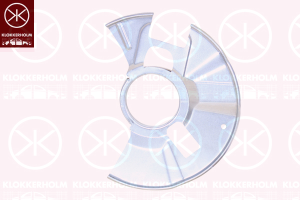 Splash Panel, brake disc - 3421377 KLOKKERHOLM