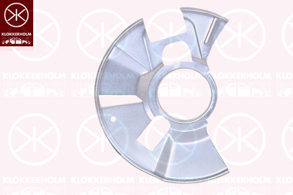 Splash Panel, brake disc - 3421378 KLOKKERHOLM