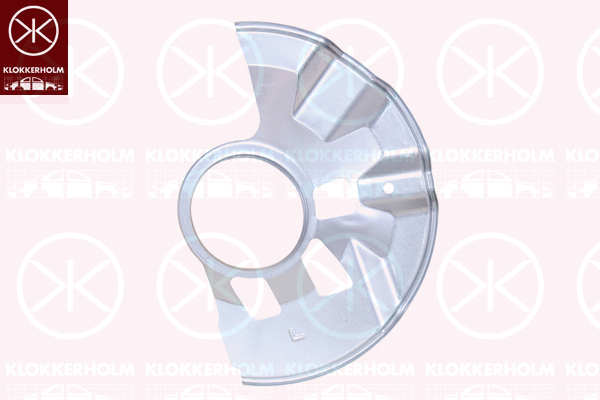 Splash Panel, brake disc - 3451377 KLOKKERHOLM