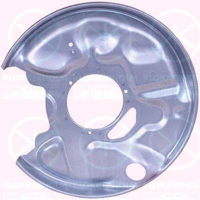 Splash Panel, brake disc - 3527877 KLOKKERHOLM
