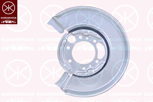 Splash Panel, brake disc - 3546877 KLOKKERHOLM